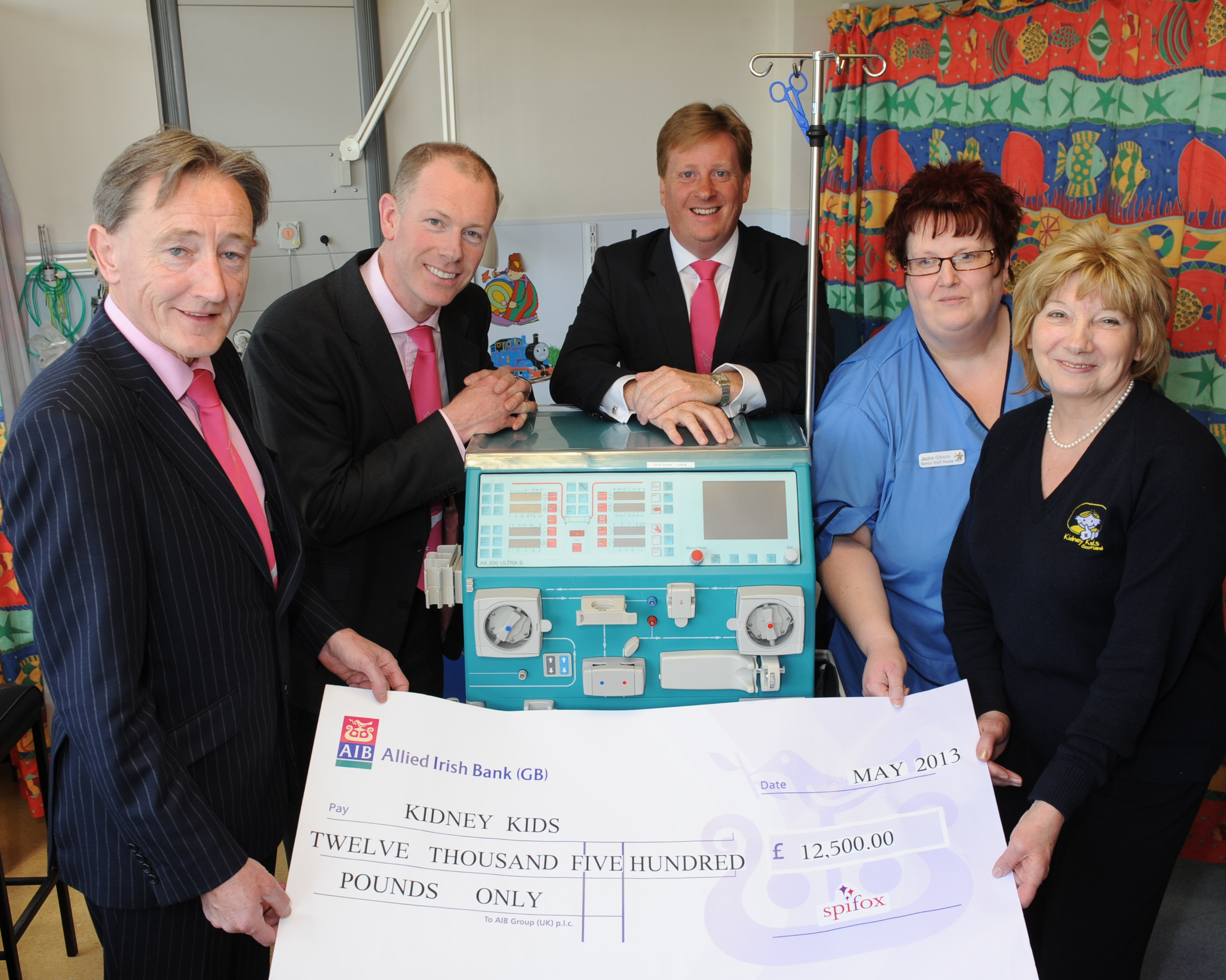 SPIFOX supporting Kidney Kids Scotland